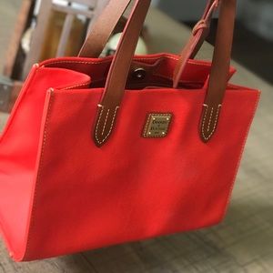🧡🧡Orange & Tan  Dooney & Bourke Tote🧡🧡